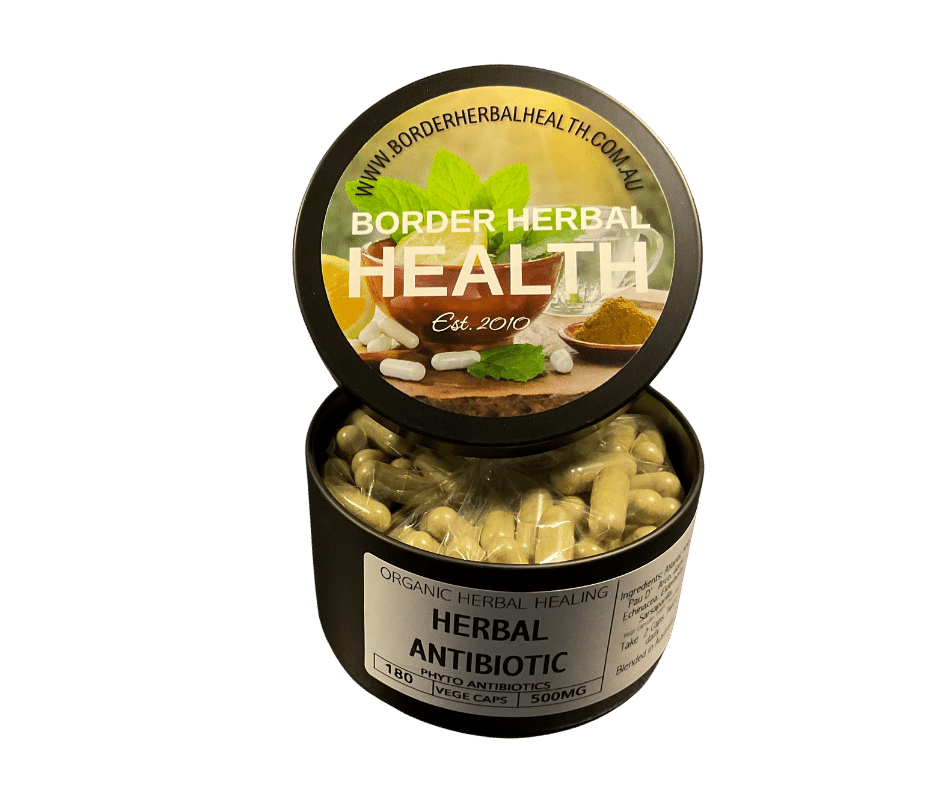 Herbal antibiotic Tin