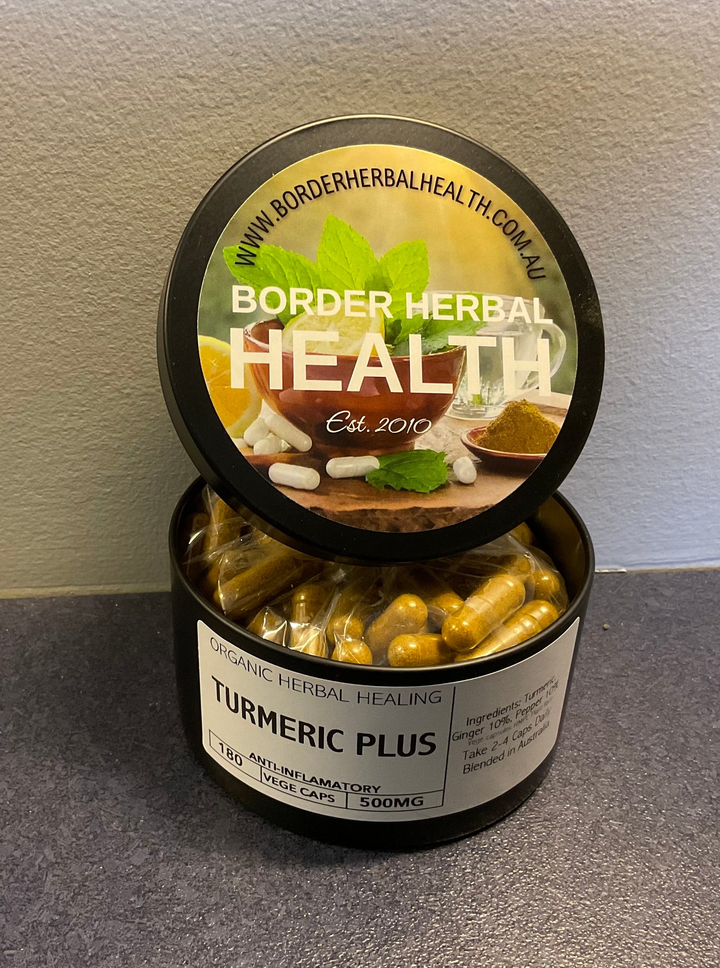 Turmeric + Tin